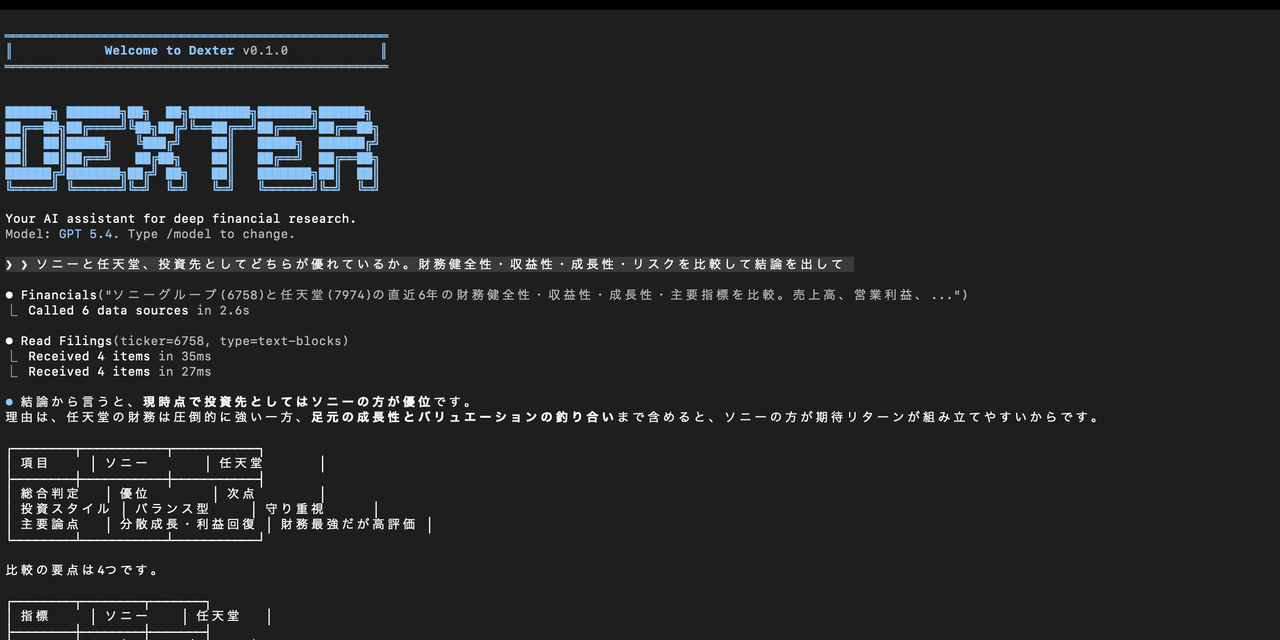 Dexter-JP GitHub リポジトリ